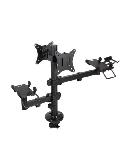 TOOQ SOPORTE MESA PARA TPV/IMPRESORA/PANTALLAS/TERMINAL NEGRO (TQPM0002)