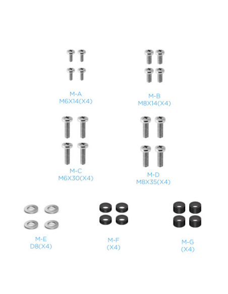 TOOQ SOPORTE SUELO RUEDAS TV HORIZ/VERT "HERA" 37-86"(FS1886M-B)