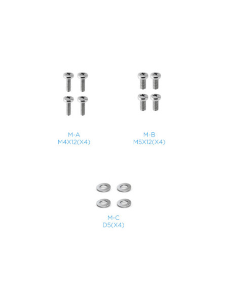 TOOQ SOPORTE MESA PANT. GIRA INCLI 3 BRAZOS 17-27 NEGRO