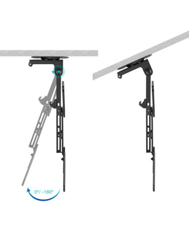 TOOQ SOPORTE TECHO PANT. 23-55 GIRA/INCLI/EXTEN...