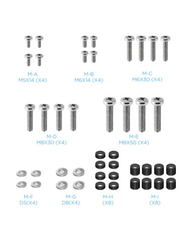 TOOQ SOPORTE TECHO PANT. 23-55 GIRA/INCLI/EXTEN...