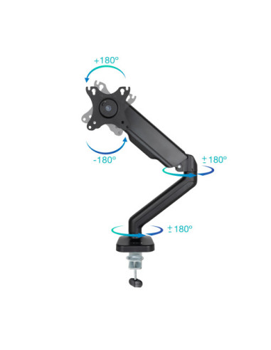 TOOQ SOPORTE MESA PANT. GIRA INCLI 1 BRAZO...