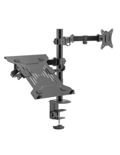 EWENT SOPORTE DE MONITOR HASTA 34” CARGA MÁXIMA 9KG. CON SOPORTE PARA PORTÁTIL 2