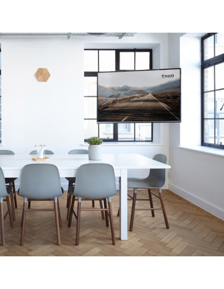 TOOQ SOPORTE PARED PANTALLAS 37-80" GIRA/INCLI NEGRO