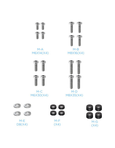 TOOQ SOPORTE PARED PANTALLAS 37-80" GIRA/INCLI...