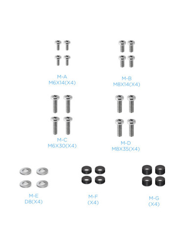 TOOQ SOPORTE MESA AT-GALAXIA PARA PANTALLAS 23-75"