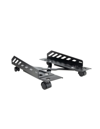 TOOQ SOPORTE METALICO PARA CPU DE SUELO CON RUEDAS