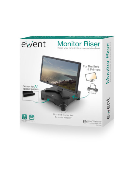 EWENT SOPORTE ELEVADOR DE MONITOR CON CAJON (EW1280)