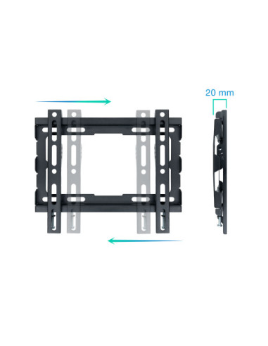 TOOQ SOPORTE DE PARED PARA PANTALLA 23"-43"