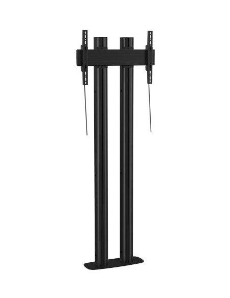 VOGELS PFF 7070 FLOOR MOUNT PLATE DOUBLE BLACK (PFF7070)