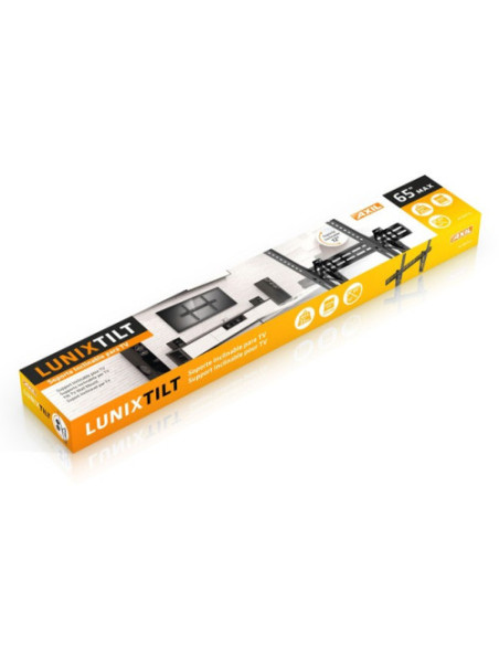 SOPORTE FIJO TVSLIM-L . INCLINABLE 0-12º  32"-65" (VESA 600 X 400)