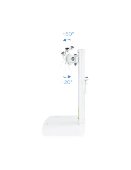 TOOQ SOPORTE DE MESA PARA PANTALLAS 17"-27" COLOR BLANCO