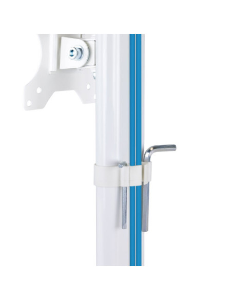 TOOQ SOPORTE DE MESA PARA PANTALLAS 17"-27" COLOR BLANCO