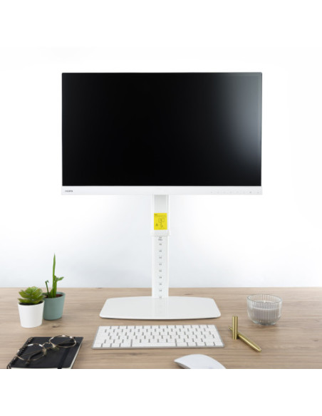 TOOQ SOPORTE DE MESA PARA PANTALLAS 17"-27" COLOR BLANCO