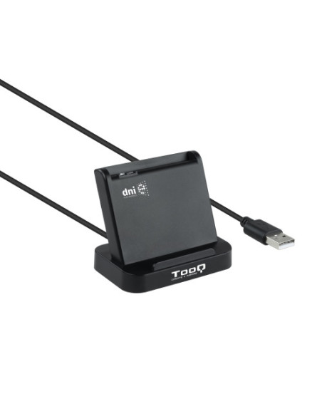 TOOQ LECTOR TARJETAS INTEL. DNIE VISION USB 2.0 NEGRO