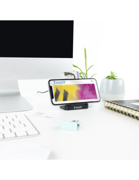 TOOQ LECTOR TARJETAS INTEL. DNIE VISION USB 2.0 NEGRO