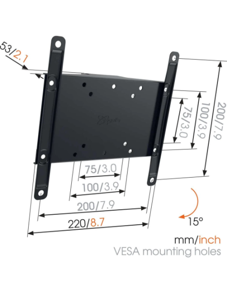 (AM/B2B) VOGELS GAMA CONSUMO MA2010 TILT TV WALL MOUNT 19-37 INCH (MA2010)