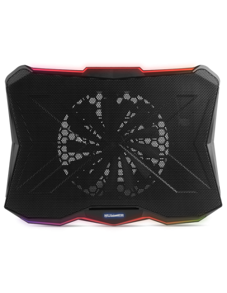 NOX BASE REFRIGERACION PORTATIL HUMMER PRO STAND RGB. 9-17.3". 2XUSB 2.0 NOX BASE REFRIGERACION PORTATIL HUMMER PRO STAND RGB. 9-17.3". 2XUSB 2.0