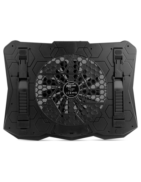 NOX BASE REFRIGERACION PORTATIL HUMMER PRO STAND RGB. 9-17.3". 2XUSB 2.0