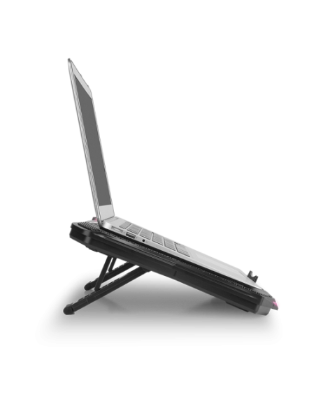 NOX BASE REFRIGERACION PORTATIL HUMMER PRO STAND RGB. 9-17.3". 2XUSB 2.0