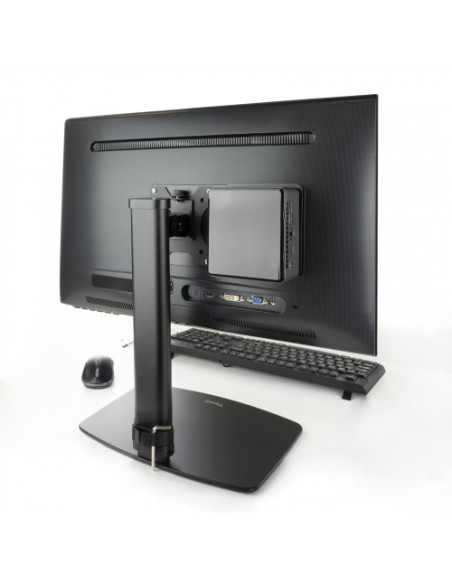 TOOQ SOPORTE VESA PARA MINIPC/NUC/BAREBONE 75x75/100x100 NEGRO