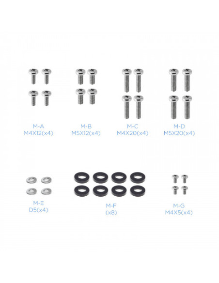 TOOQ SOPORTE VESA PARA MINIPC/NUC/BAREBONE 75x75/100x100 NEGRO