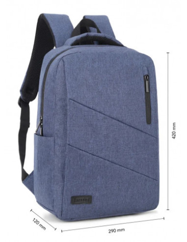 MOCHILA PARA PORTATIL CITY BACKPACK 15,6" BLUE