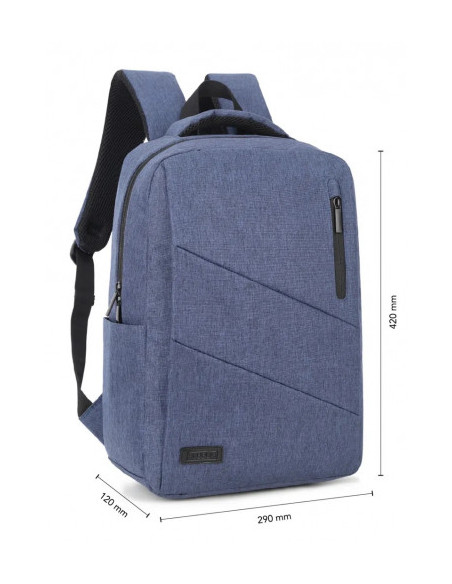 MOCHILA PARA PORTATIL CITY BACKPACK 15,6" BLUE