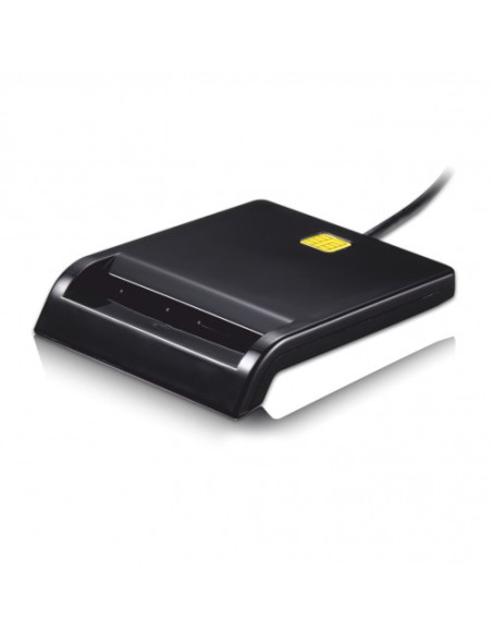 TOOQ CARD READER EXTERNO (TQR-210B) ALL IN ONE DNI ELECTRONICO USB 2.0 NEGRO