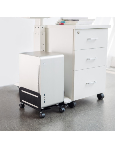 EWENT SOPORTE UNIVERSAL DE METAL CON RUEDAS PARA CPU