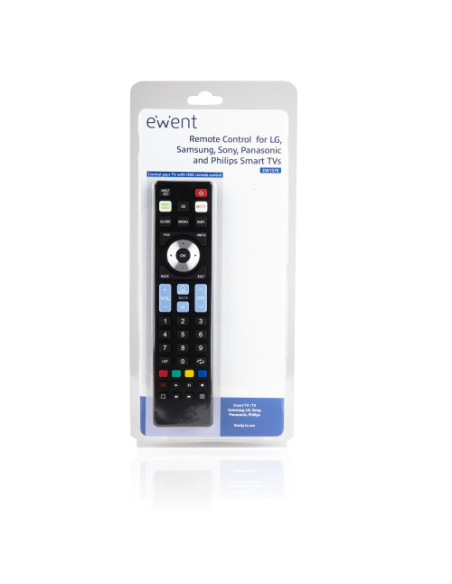 EWENT MANDO A DISTANCIA PARA SMART TV LG, SAMSUNG, SONY, PANASONIC Y PHILIPS
