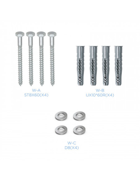 TOOQ SOPORTE DE TECHO PARA PANTALLAS 37"- 70" LPCE1170TSLI-B