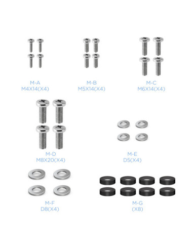 TOOQ SOPORTE DE PARED PARA PANTALLAS 23"- 42"...