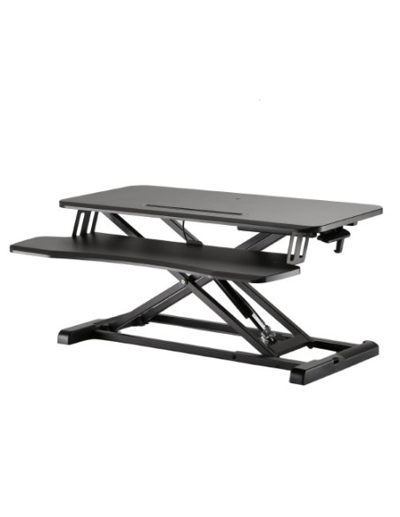 EWENT STAND DE ESCRITORIO AJUSTABLE EN ALTURA CON BADEJA PARA TECLADO EWENT 1545 EWENT STAND DE ESCRITORIO AJUSTABLE EN ALTURA CON BADEJA PARA TECLADO EWENT 1545