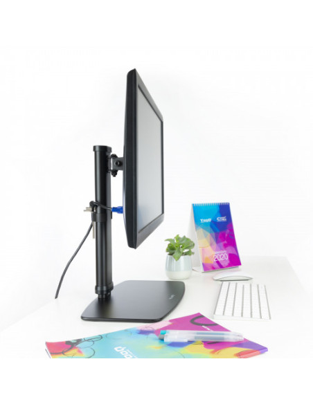 SOPORTE DE MESA MONITOR DB1127TN-B GIRA INCLI 17-27, NEGRO