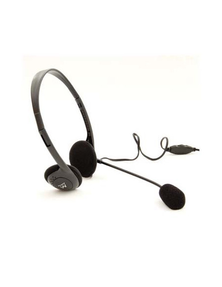 EWENT AURICULARES + MIC DE DIADEMA. NEGRO (EW3563) EWENT AURICULARES + MIC DE DIADEMA. NEGRO (EW3563)