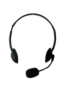 EWENT AURICULARES + MIC DE DIADEMA. NEGRO (EW3563) 2