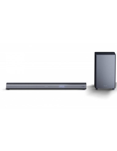 SHARP HT-SBW460 SOUNDBAR 3.1 DOLBY ATMOS 440 W - HDMI ARC-CEC-BT CON SUBWOOFER INALÁMBRICO NEGRO