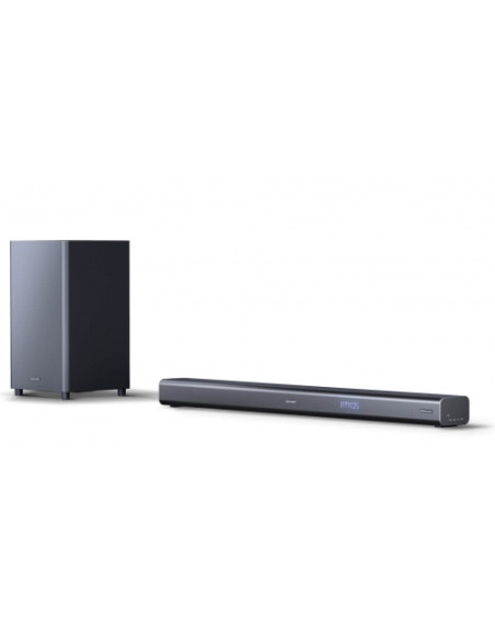 SHARP HT-SBW460 SOUNDBAR 3.1 DOLBY ATMOS 440 W - HDMI ARC-CEC-BT CON SUBWOOFER INALÁMBRICO NEGRO