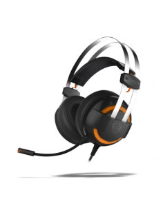 KROM AURICULARES + MIC GAMING KODE. USB. PS4/ PC. 7.1 VIRTUAL. NEGRO