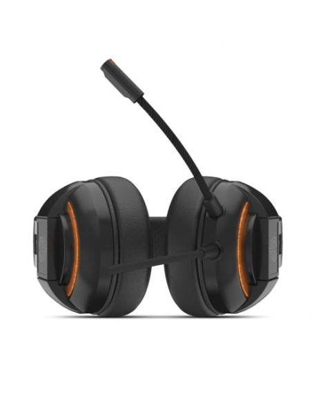 KROM AURICULARES + MIC GAMING KODE. USB. PS4/ PC. 7.1 VIRTUAL. NEGRO