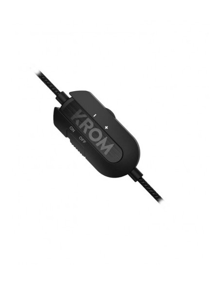 KROM AURICULARES + MIC GAMING KODE. USB. PS4/ PC. 7.1 VIRTUAL. NEGRO