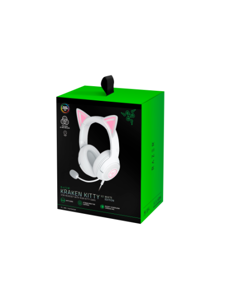 AURICULARES RAZER KRAKEN KITTY V2 BT BLANCO (RZ04-04860600-R3M1) AURICULARES RAZER KRAKEN KITTY V2 BT BLANCO (RZ04-04860600-R3M1)