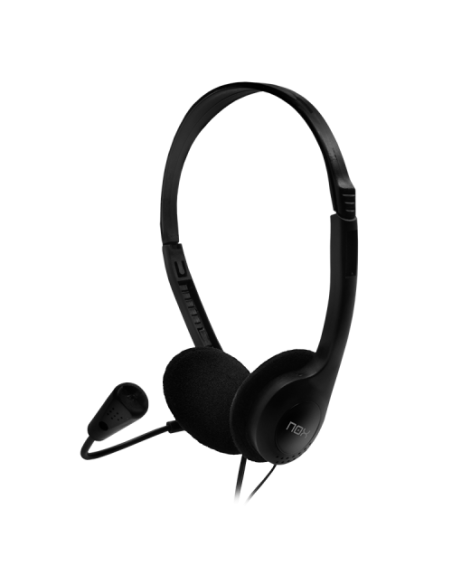 NOX AURICULAR NOX VOICE ONE STEREO CON MICRO FLEXIBLE