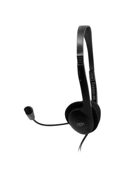 NOX AURICULAR NOX VOICE ONE STEREO CON MICRO FLEXIBLE