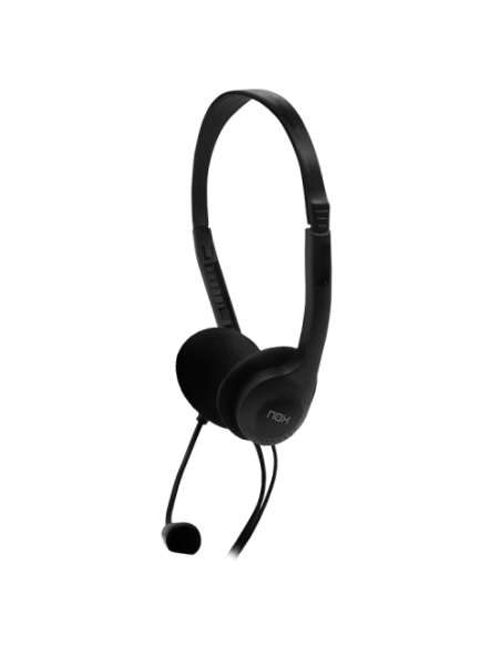 NOX AURICULAR NOX VOICE ONE STEREO CON MICRO FLEXIBLE