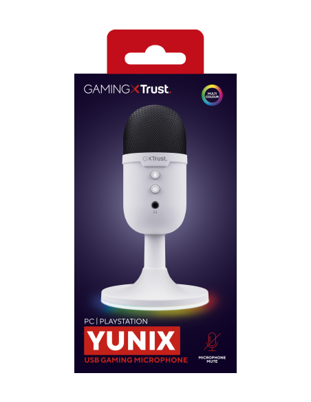 TRUST  GXT234W YUNIX USB MICROPHONE WHITE