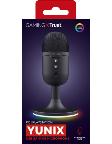 TRUST GXT234 YUNIX USB MICROPHONE BLK