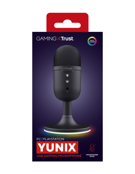 TRUST GXT234 YUNIX USB MICROPHONE BLK