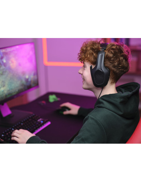 TRUST GXT415 ZIROX HEADSET - BLACK